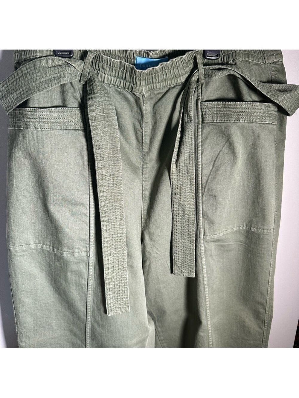 Draper James Green Utility Pants NWOT - Picture 5 of 7